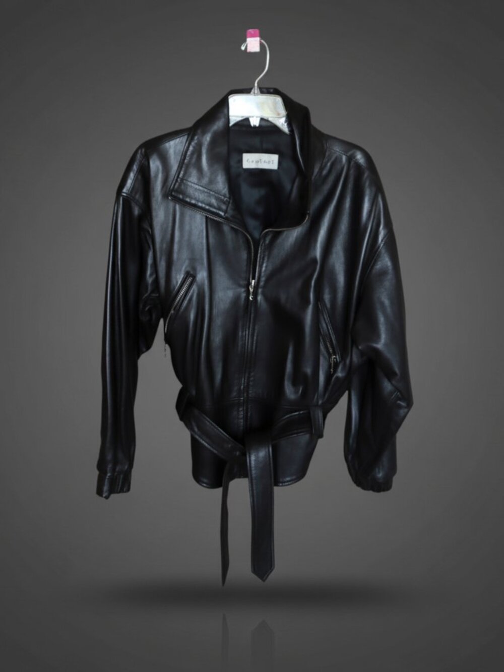 Verrici Preloved Leather Jacket - Women's Size Large - Excellent Condition
